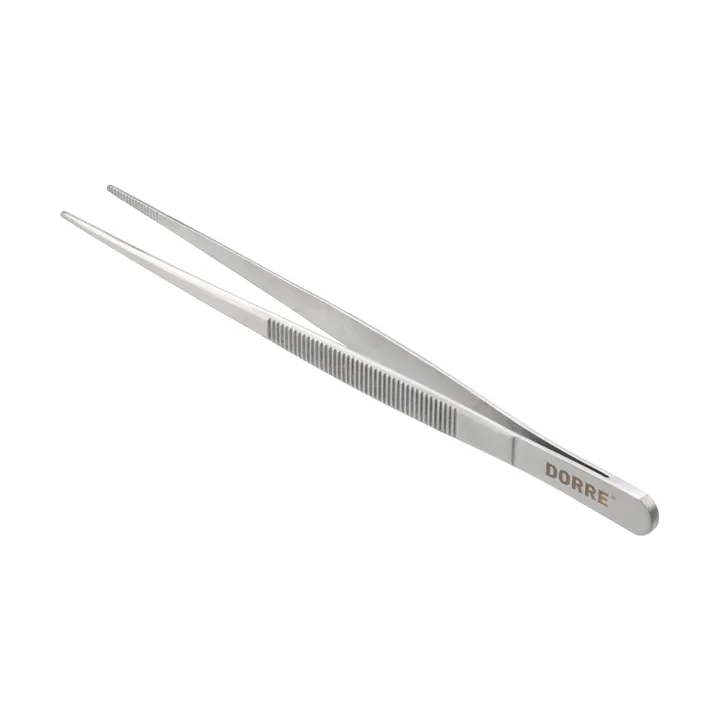 Maci food tweezers - Stainless steel, straight, 16 cm - Dorre