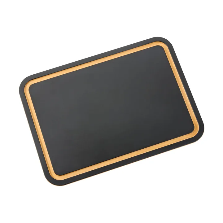 Sami chopping board pressed wood fiber - Black, 29.8x21.5 cm - Dorre