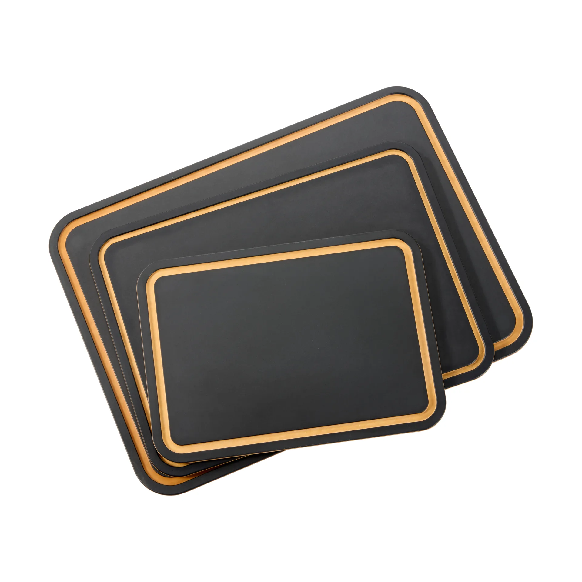 Sami chopping board pressed wood fiber, Black, 44x32.5 cm Dorre