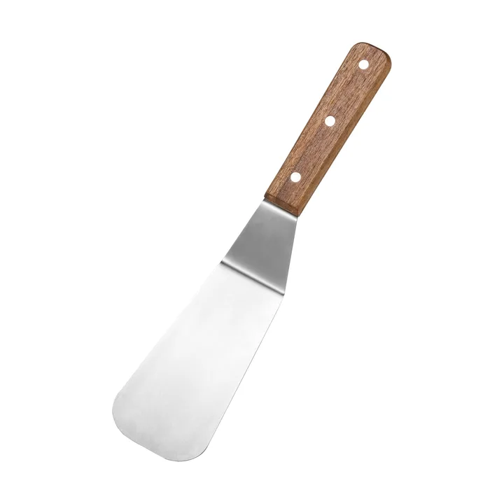 Studs spatula - Stainless steel, acacia wood, 28 cm - Dorre