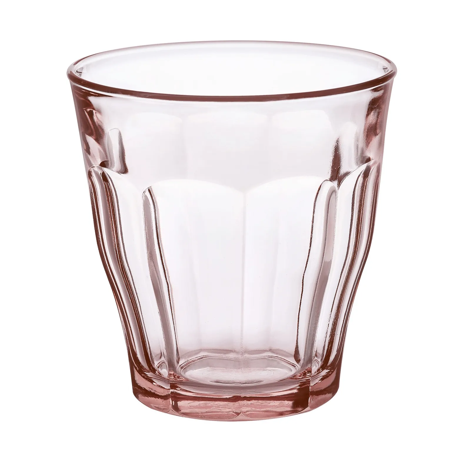 Picardie drinking glass, Pink, 4-pack, 25 cl Duralex