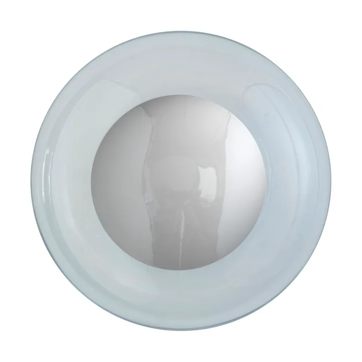 Horizon surface wall lamp - Clear-silver, Ø29 cm - EBB & FLOW
