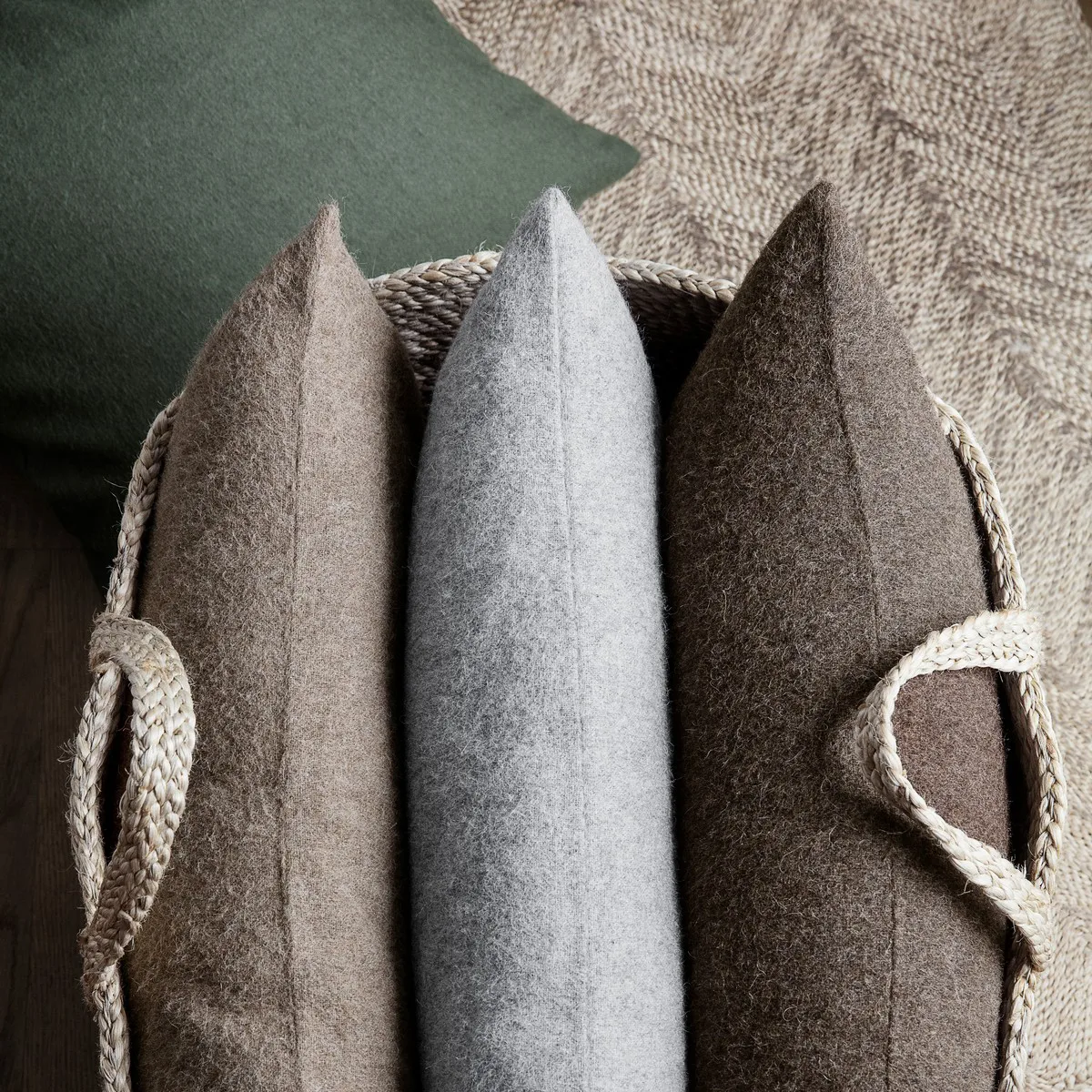 Elvang Classic cushion cover 40x60 cm, Light grey Elvang Denmark