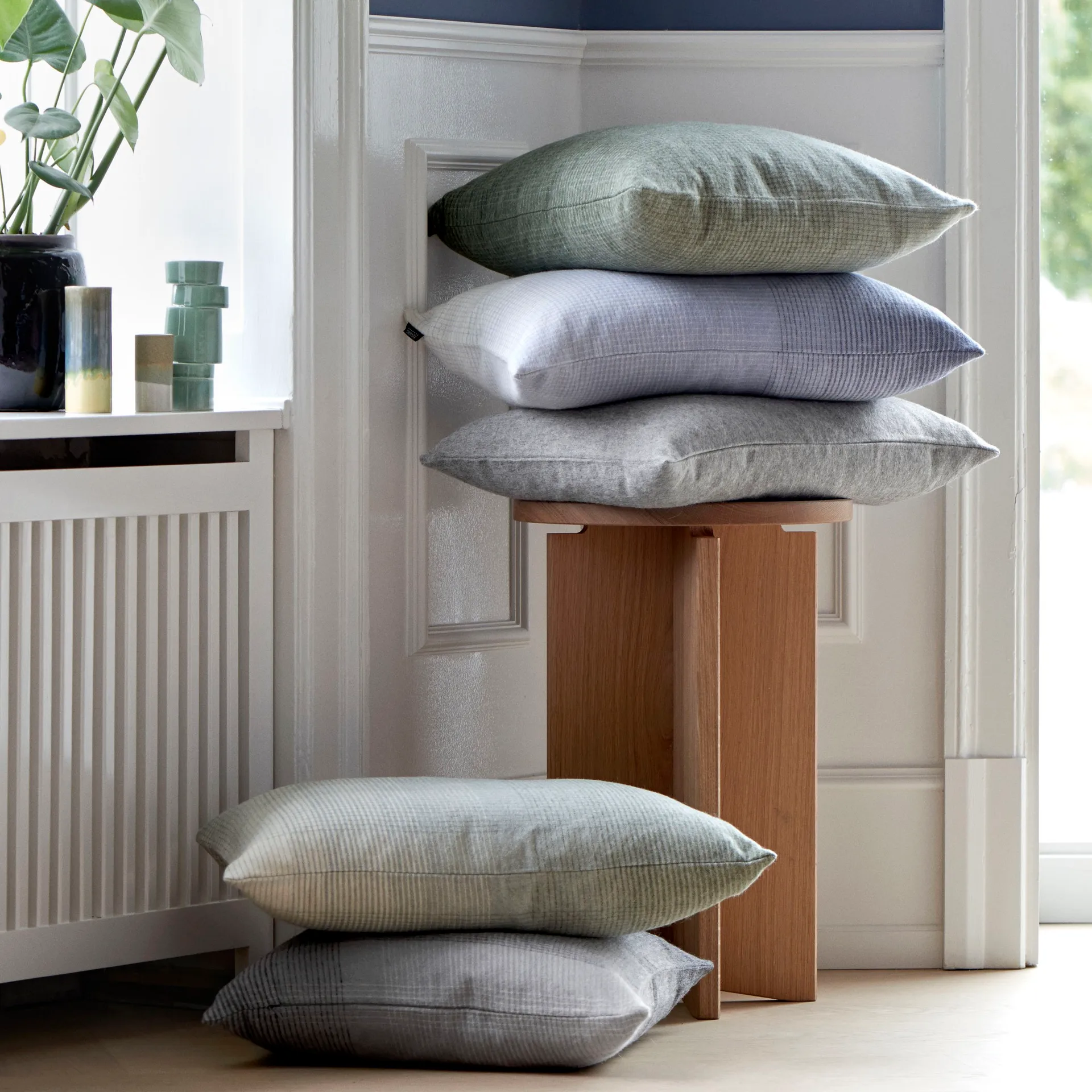 Elvang Classic cushion cover 50x50 cm, light grey Elvang Denmark