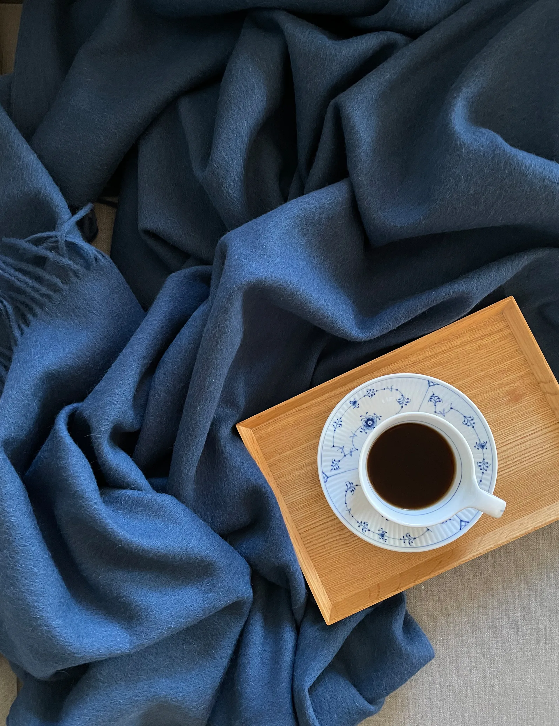 Elvang Classic throw, Mirage blue Elvang Denmark