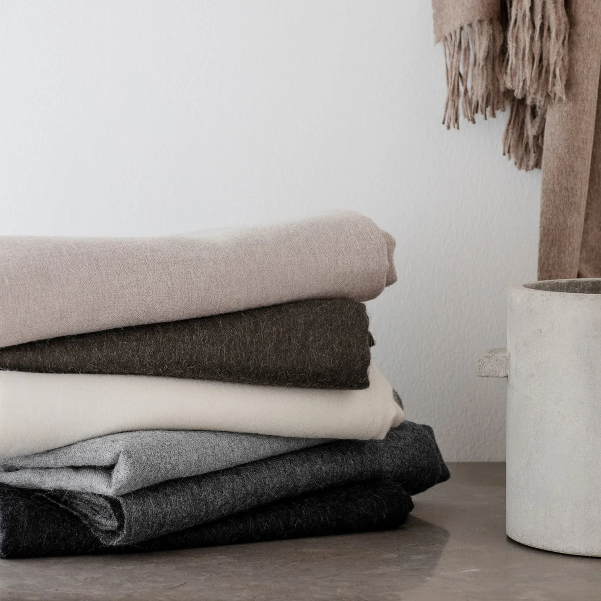 Elvang Luxury throw, off-white Elvang Denmark