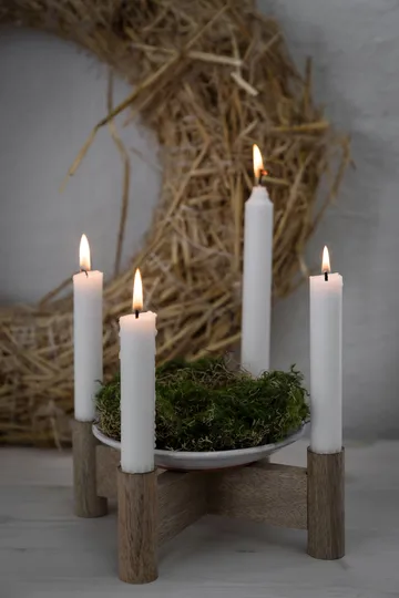 Ernst advent candle holder Ø22x8 cm - Nature - ERNST