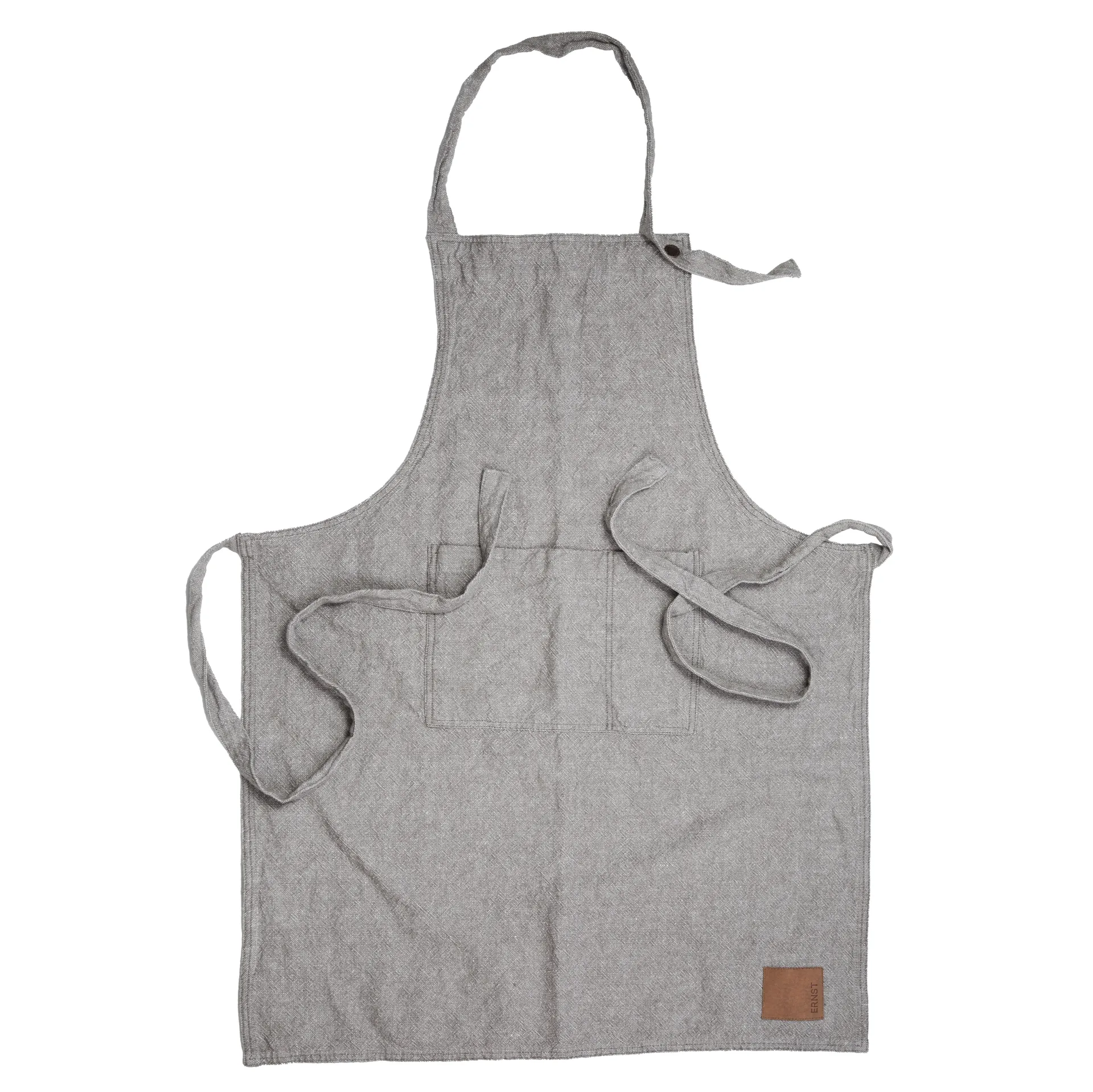 Ernst apron, grey ERNST