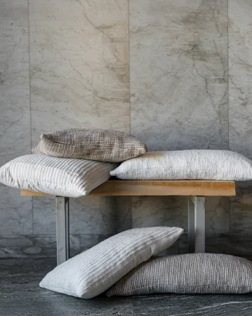 Ernst cushion cover with texture - Natural, 50x50 cm - ERNST