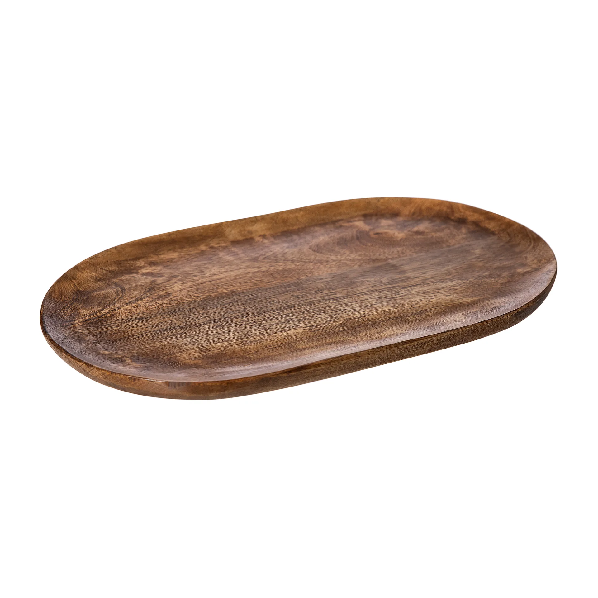Ernst oval tray 25x40 cm, Brown ERNST