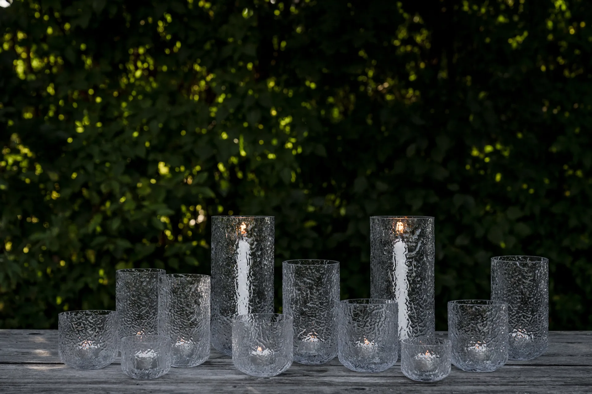 Ernst patterned candle holder, Ø10x9 cm ERNST
