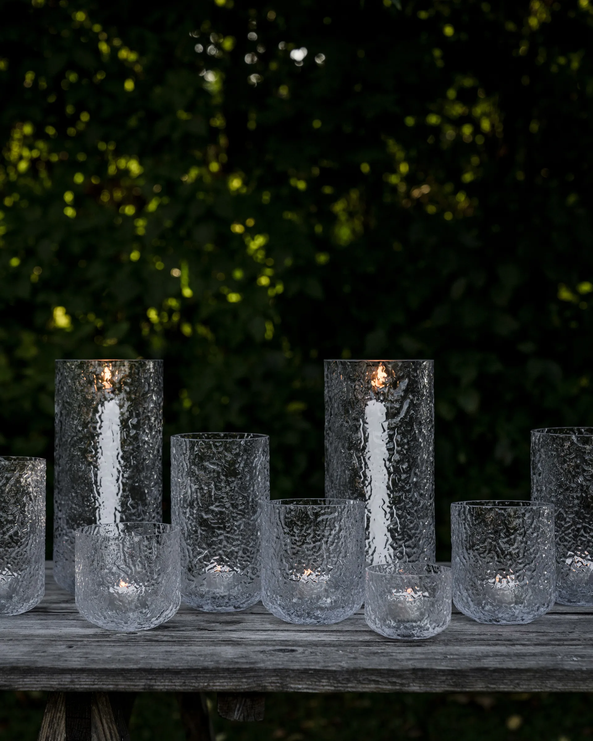 Ernst patterned candle holder, Ø8x6 cm ERNST