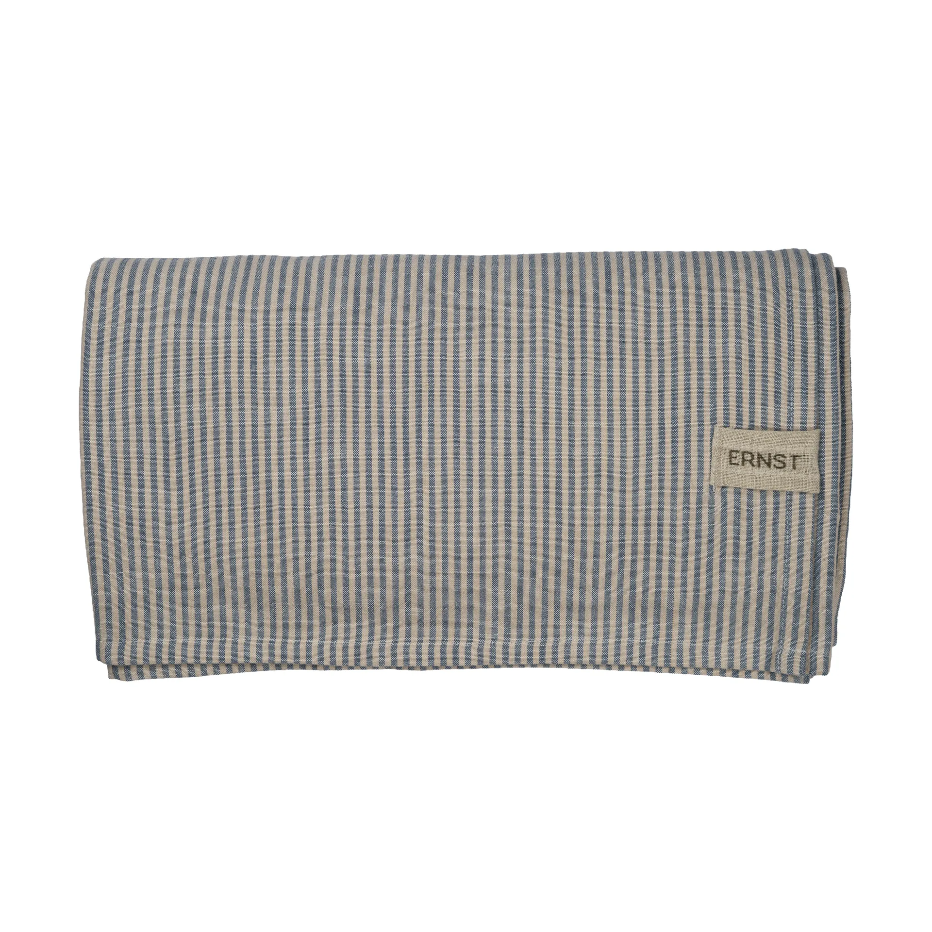 Ernst tablecloth narrow stripes 145x300 cm, Blue-white ERNST