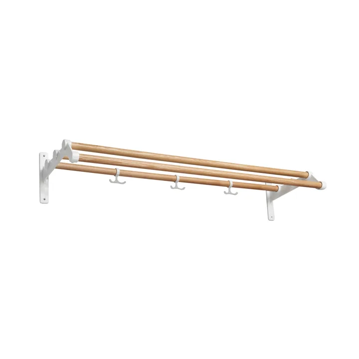 Nostalgi 291 hat shelf - Ash, white - Essem Design