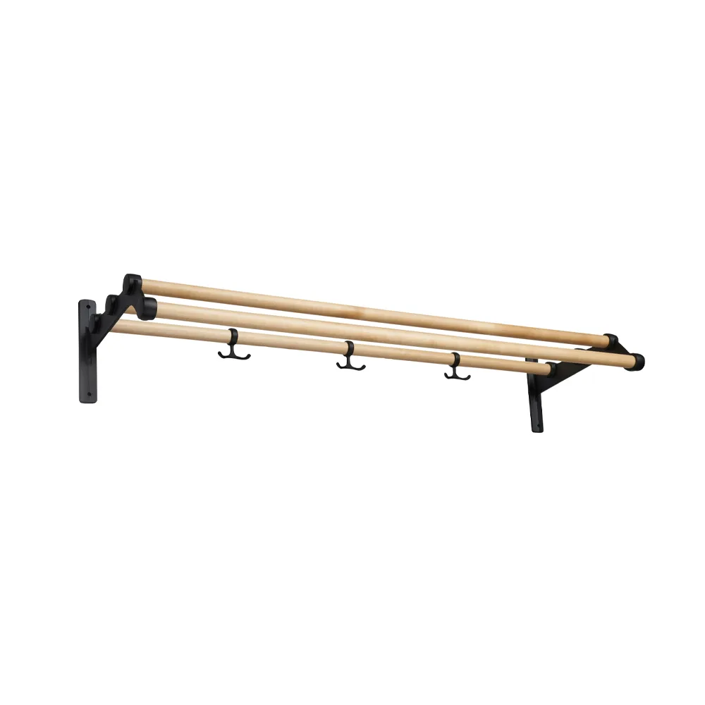 Nostalgi 291 hat shelf, Birch, black  Essem Design