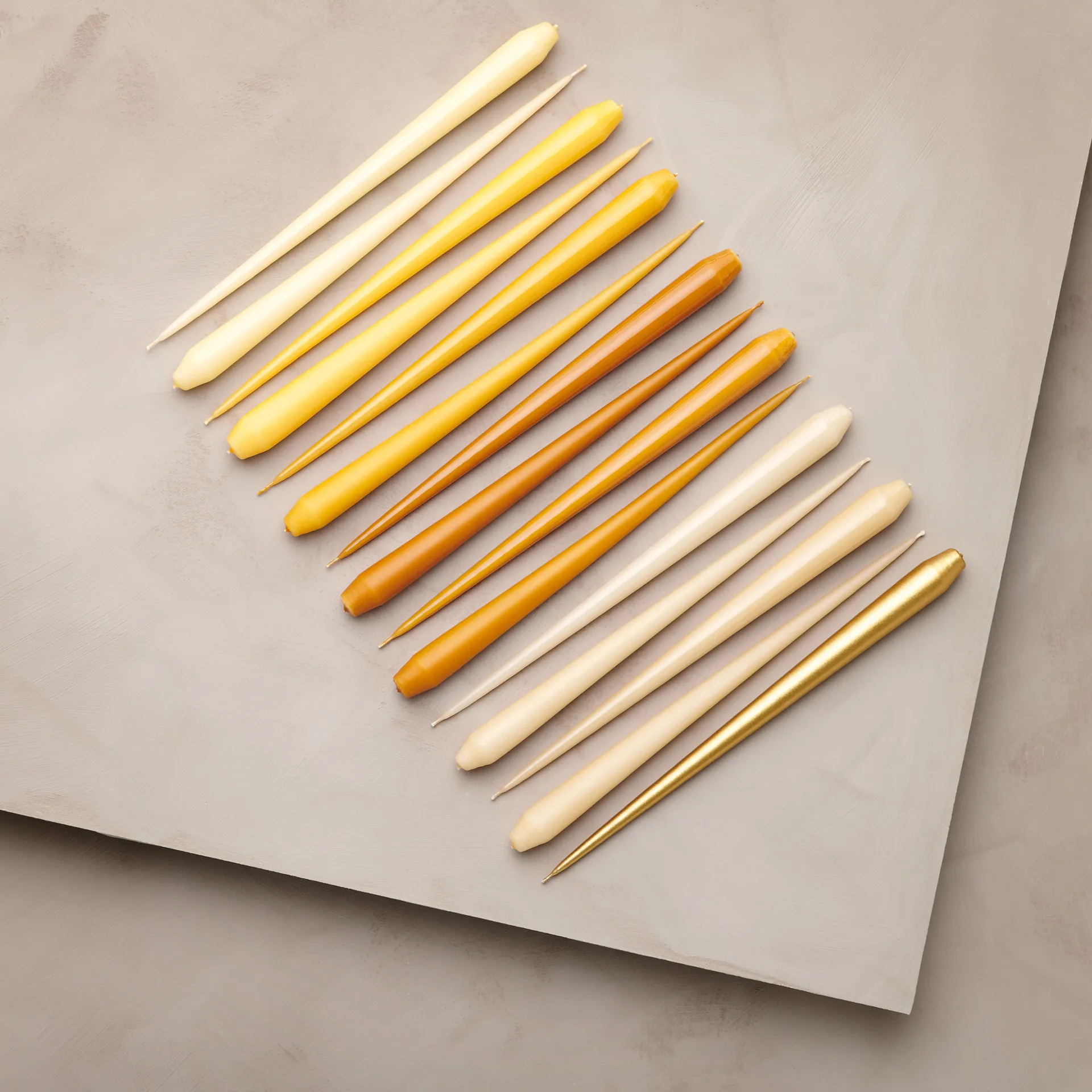 ester & erik light 4-pack lacquered, mörk saffran, 32 cm ester & erik