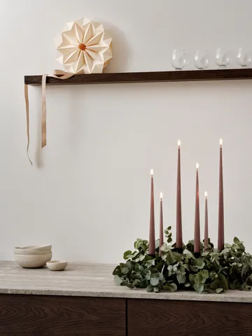 ester & erik light 4-pack lacquered - Winter rose 84, 32 cm - ester & erik
