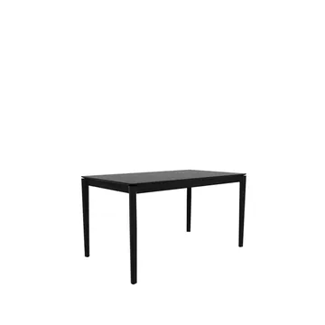 Bok dining table 140x80 cm - Black stained oak - Ethnicraft