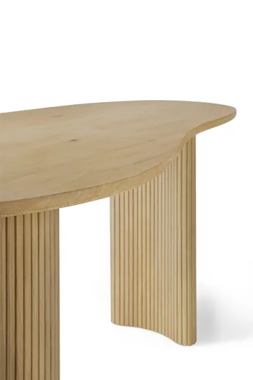 Boomerang desk - Lacquered oak, 160x83x76 cm - Ethnicraft