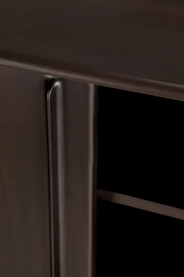 Flow sideboard - Rose brown mahogany, 224x82 cm - Ethnicraft