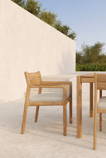 Jack Outdoor Dining armchair - Natural - Ethnicraft
