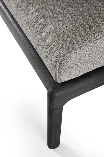 Jack outdoor footstool black stained teak - Mocha - Ethnicraft
