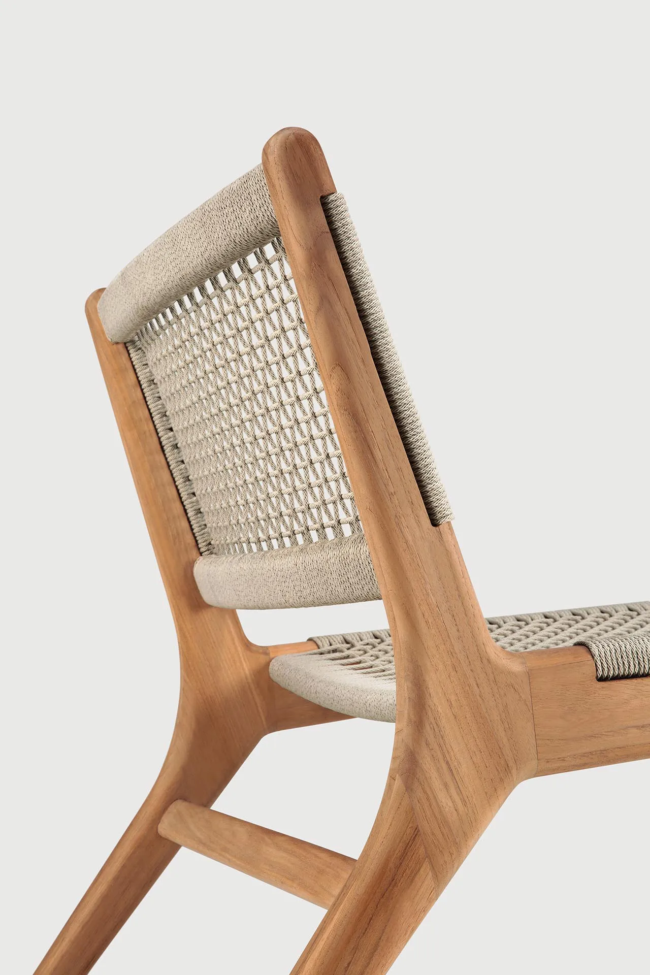 Jack outdoor lounge armchair teak, Beige Ethnicraft