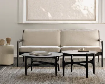 PI Coffee table Ø80 cm - Lacquered mahogany - Ethnicraft