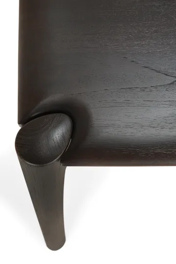 PI Dining table - Dark brown teak, 200x95 cm - Ethnicraft