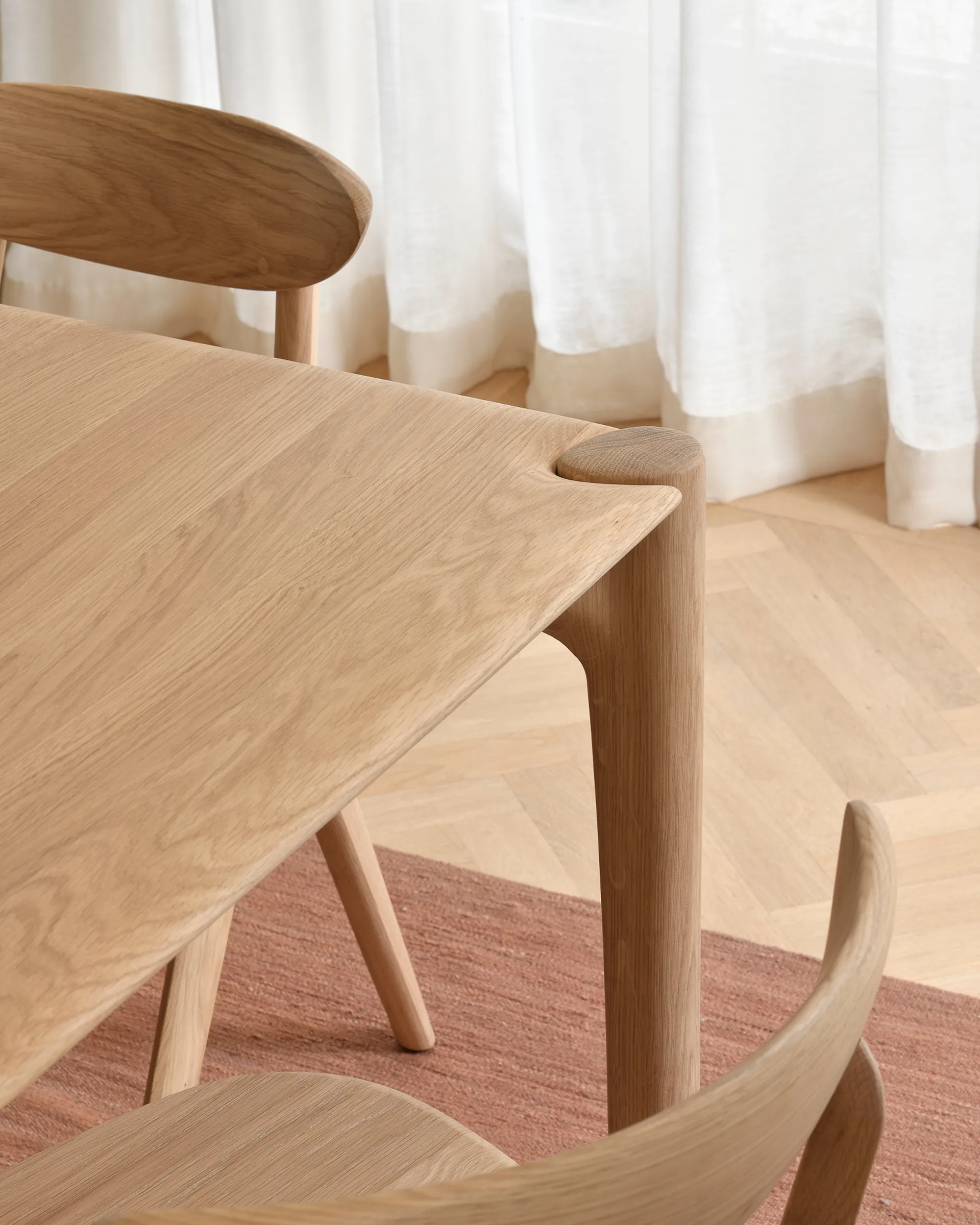 PI Dining table, Hardwax-oiled oak, 240x100x76 cm Ethnicraft