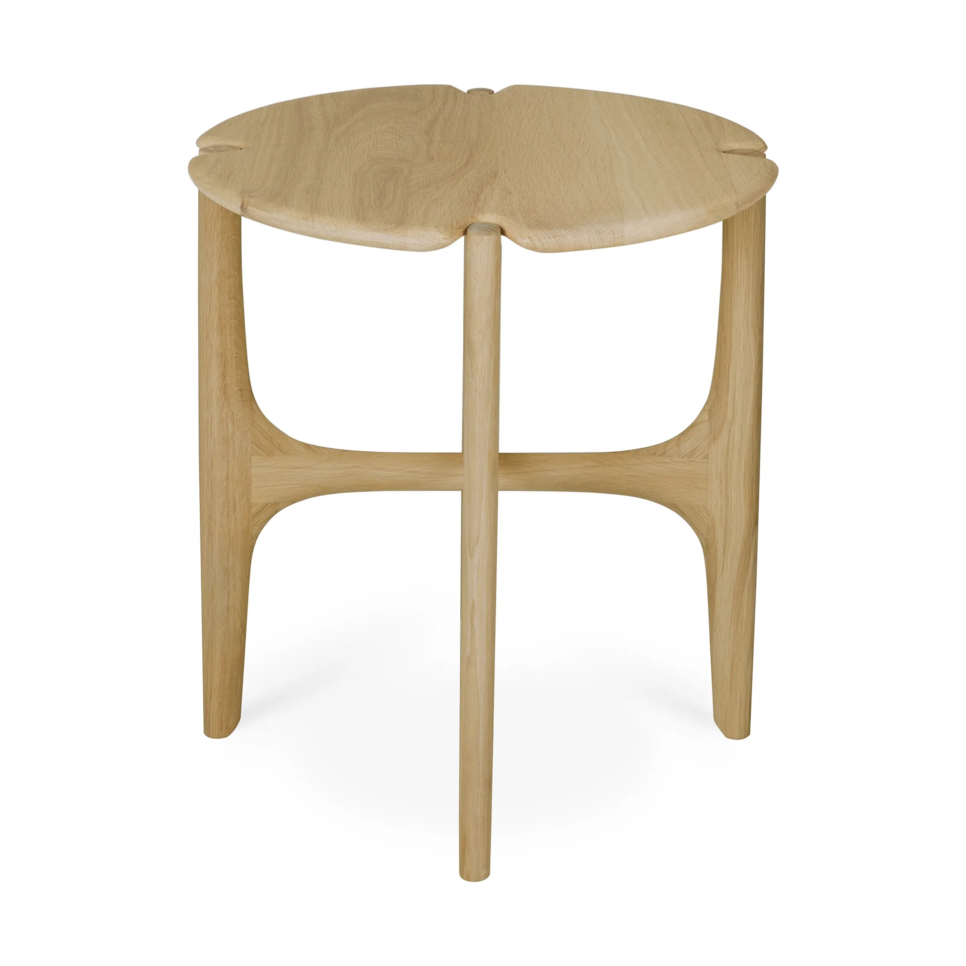 PI side table, Lacquered teak Ethnicraft