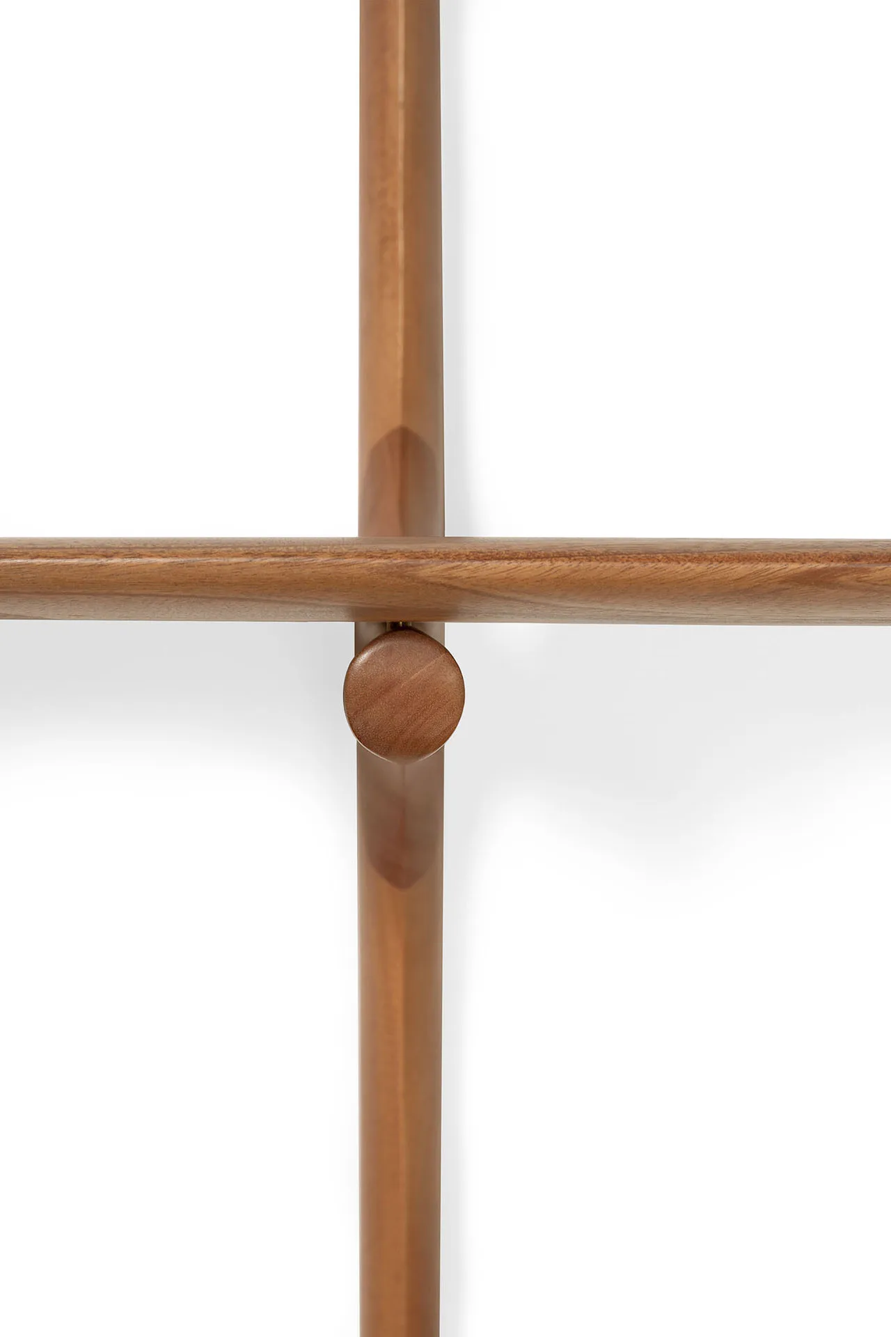 PI wall shelf 91 cm, Varnished mahogany Ethnicraft