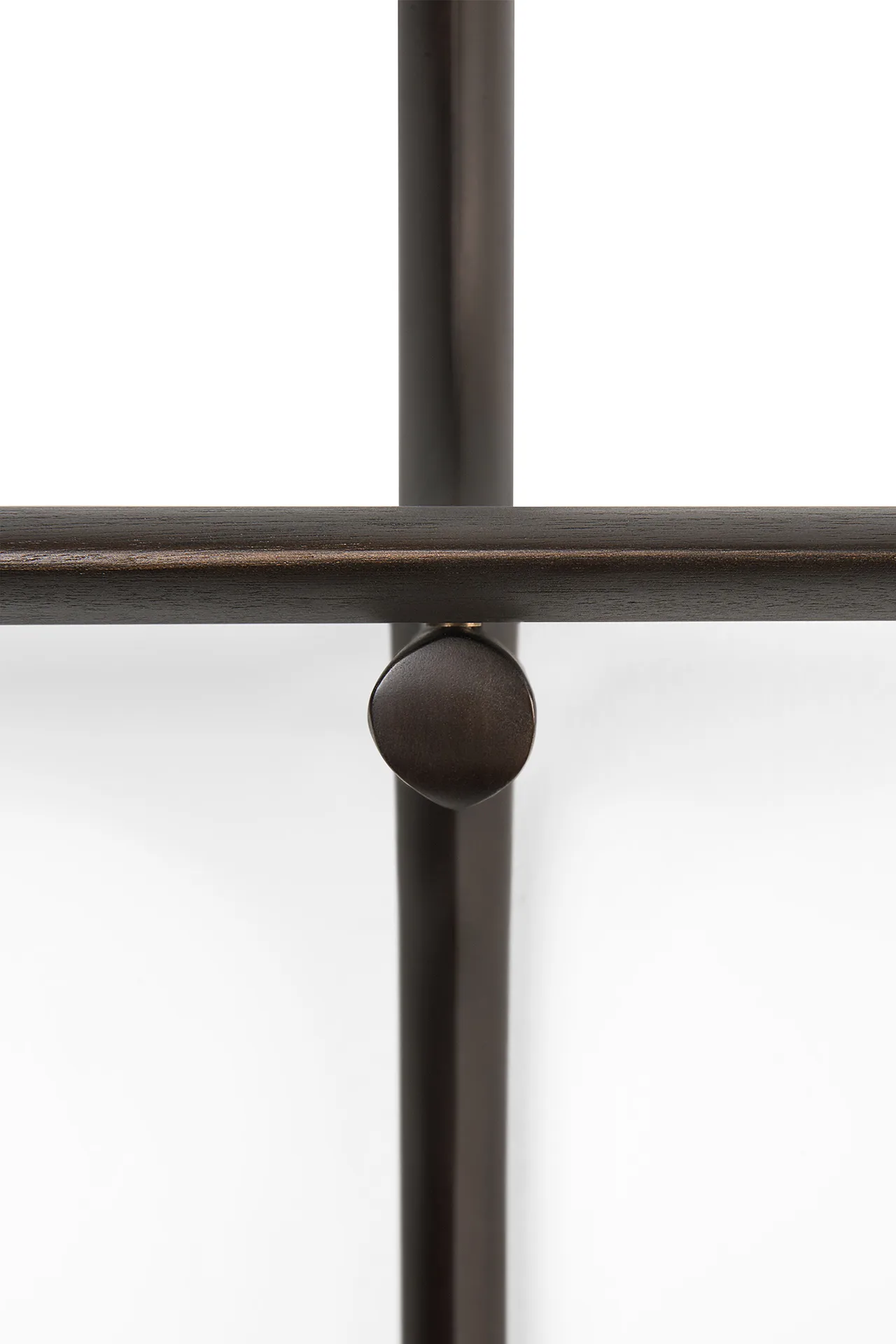 PI wall shelf, Lacquered mahogany - 2 shelves Ethnicraft