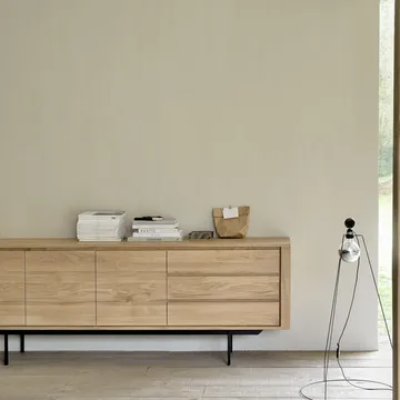 Shadow sideboard - Oak-wax oil 3 doors 3 drawers - Ethnicraft