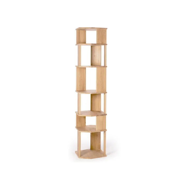 Stairs Column shelf - Oak wax oil 204x45 cm - Ethnicraft