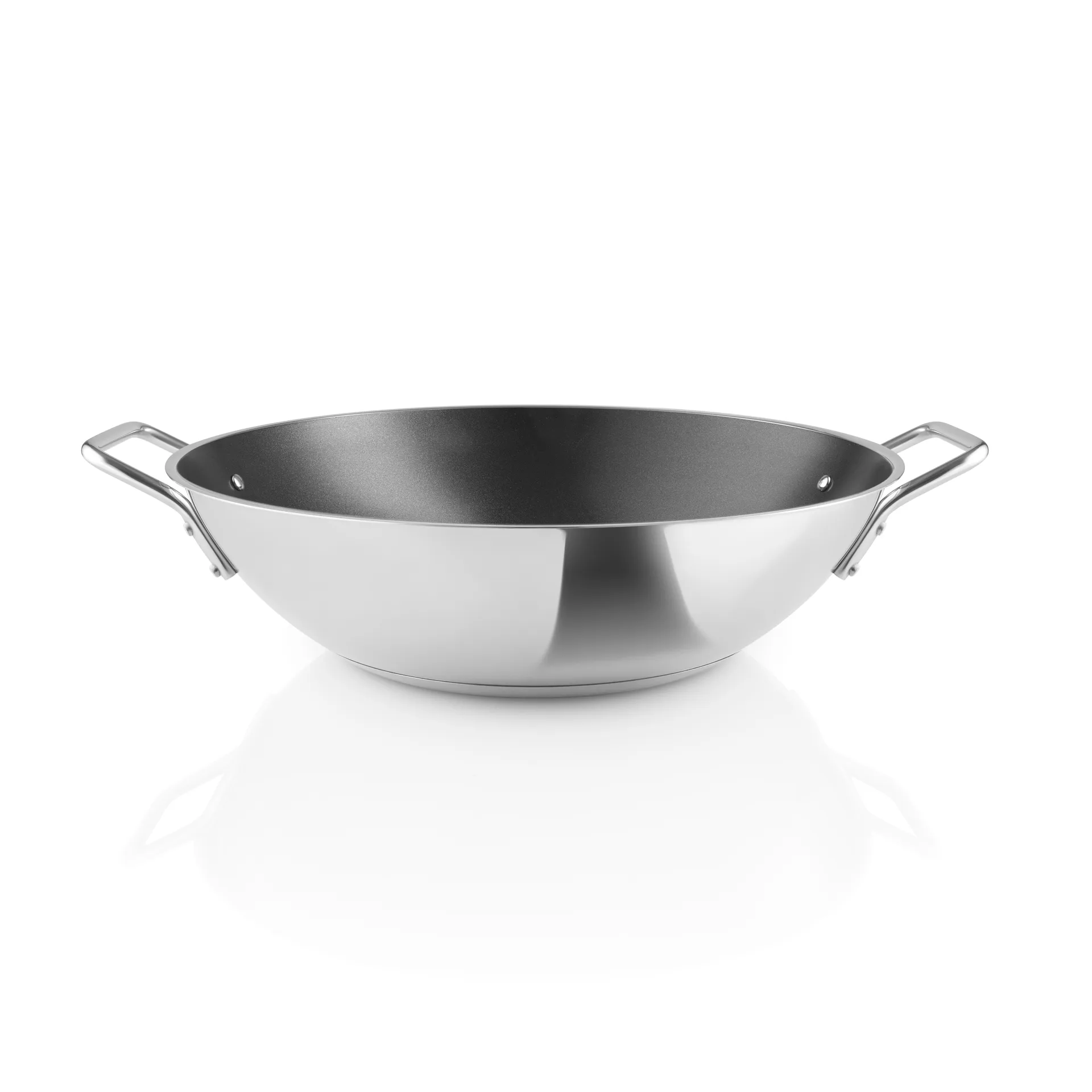 Eva Trio Stainless Steel Slip-Let ceramic wok, 32 cm Eva Solo