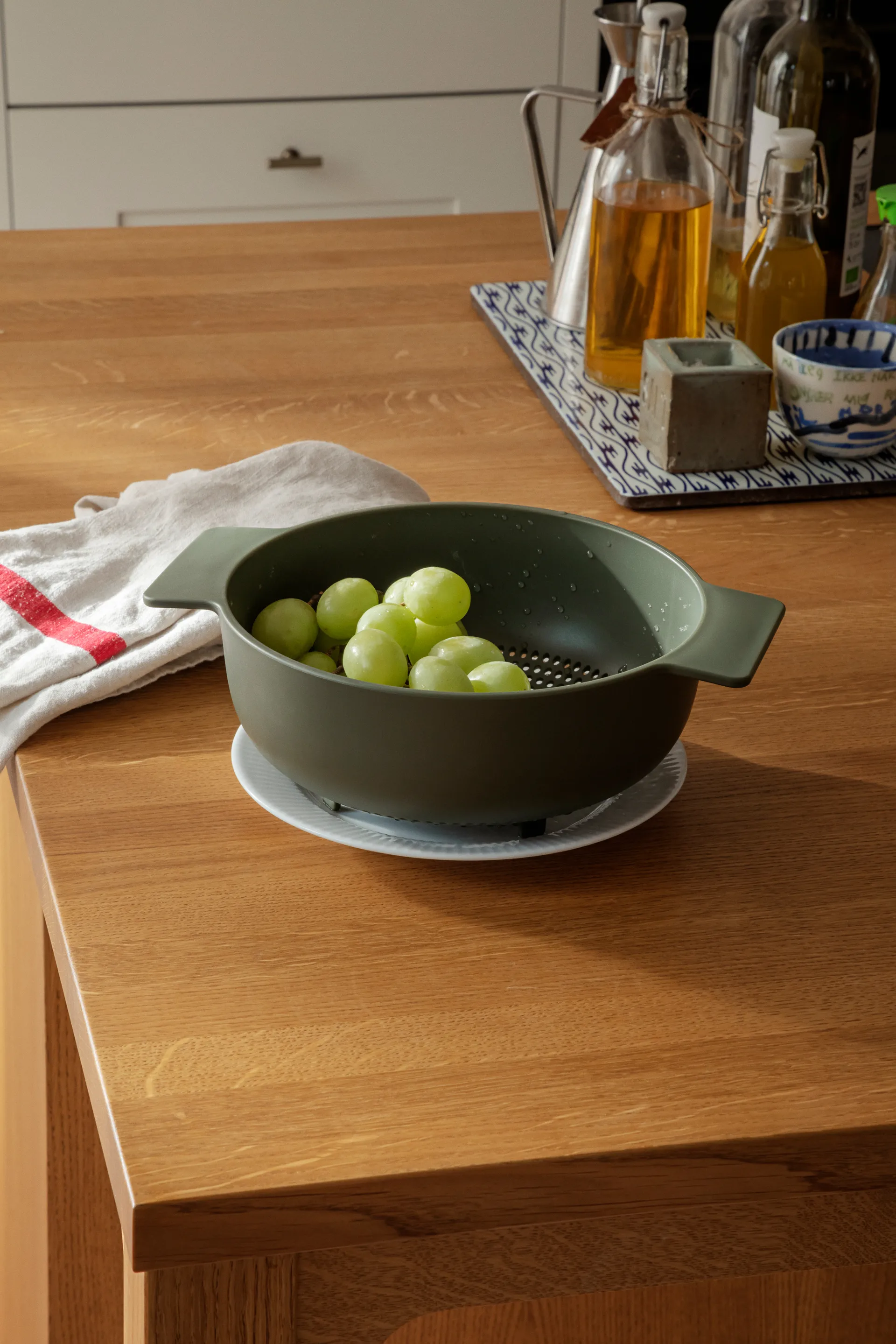 Green tools colander, Green Eva Solo