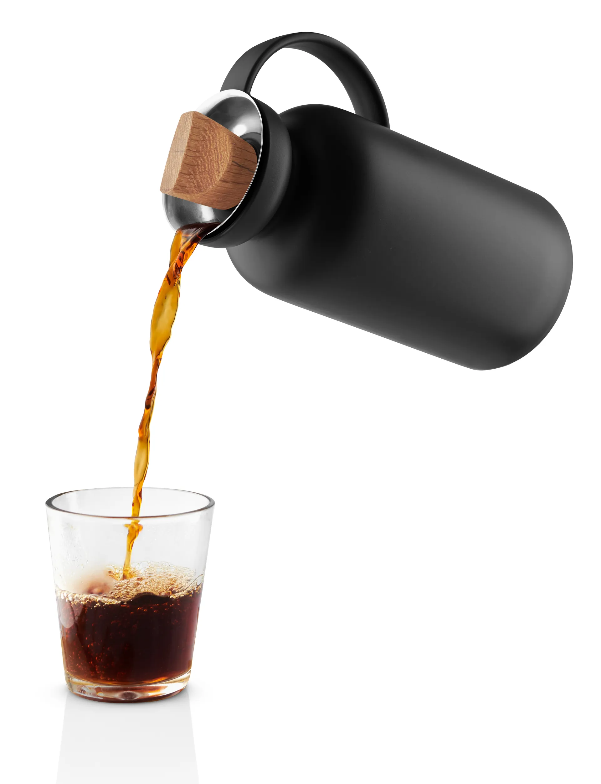 Silhoutte thermos jug 1 L, Black Eva Solo