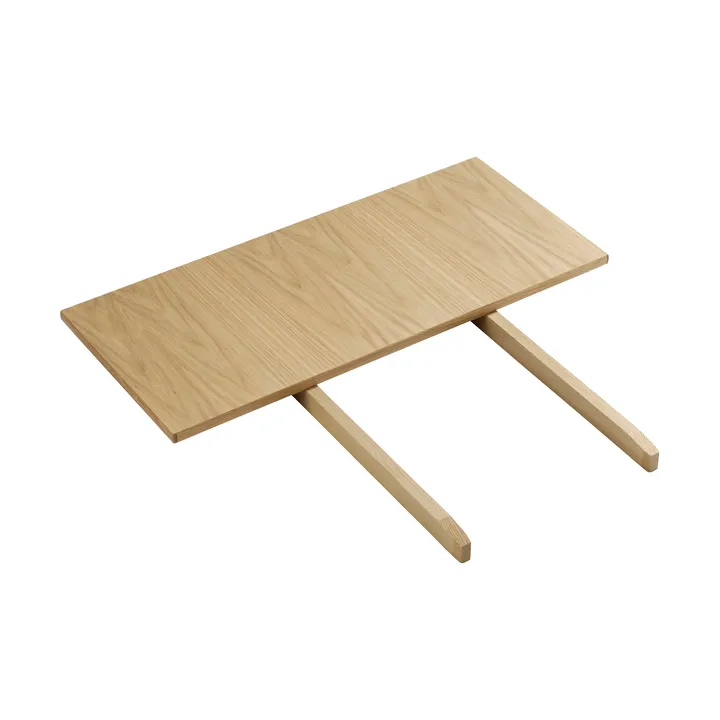 C35S extension leaf 95x45 cm - Oak nature waterbased lacquer - FDB Møbler