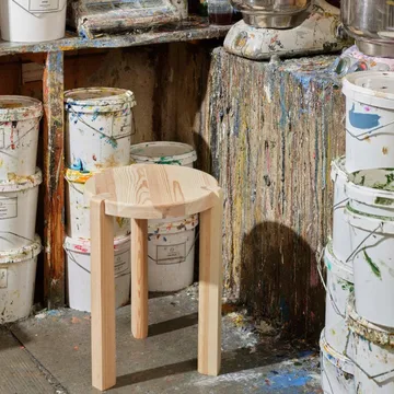 D108 Ragnesminde side table Ø35 cm - Nature - FDB Møbler