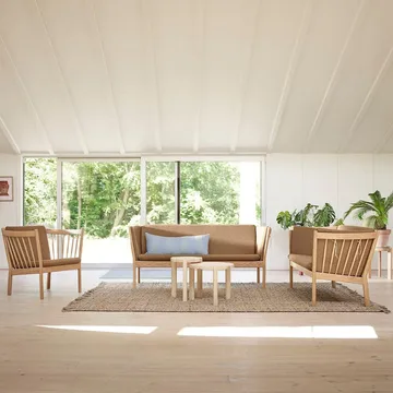 D108 Ragnesminde side table Ø35 cm - Nature - FDB Møbler