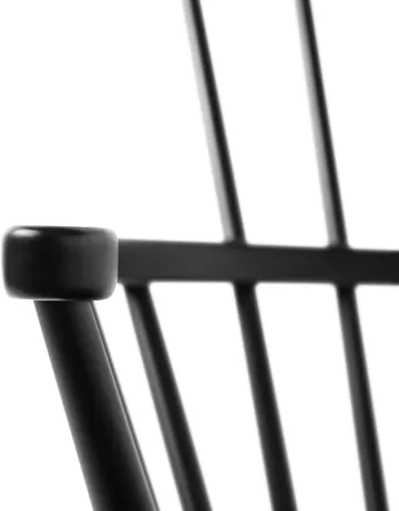 J52G rocking chair - Beech Ral 9005 - FDB Møbler