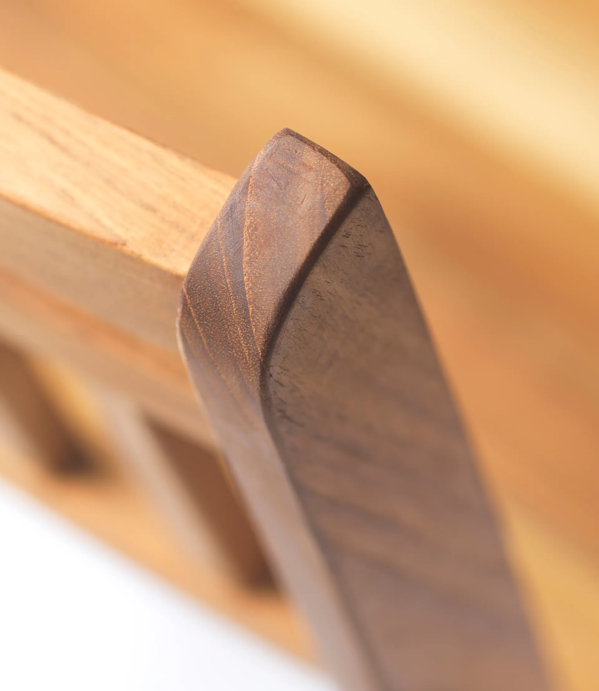 M23 Lilleø balcony chair, Teak-stainless steel FDB Møbler