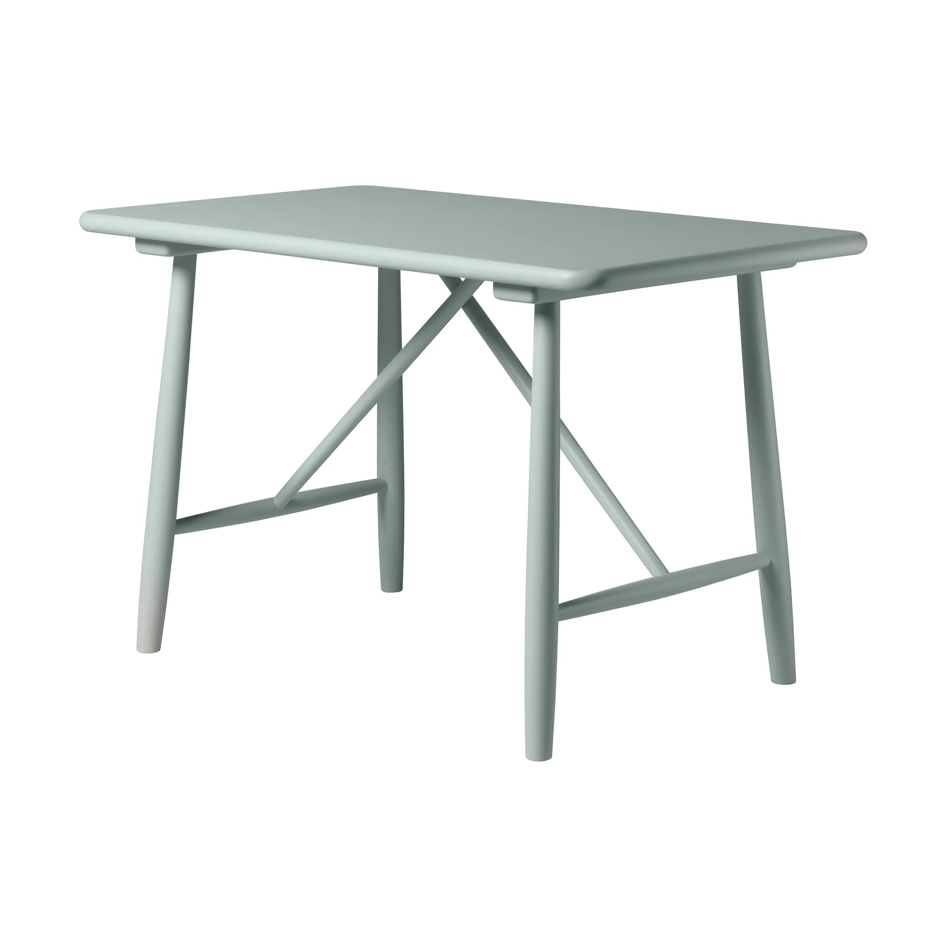 P10 children's table, Blue grey FDB Møbler