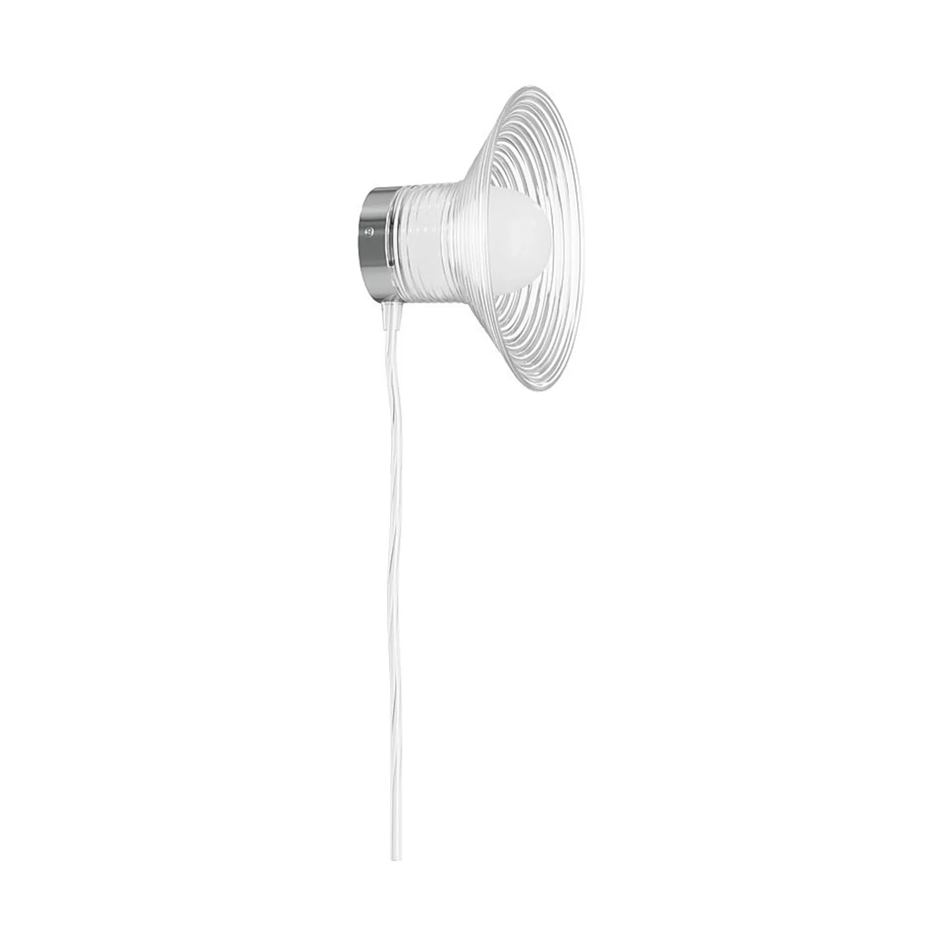 U12 Sletterhage wall lamp, Aluminium–opal glass FDB Møbler