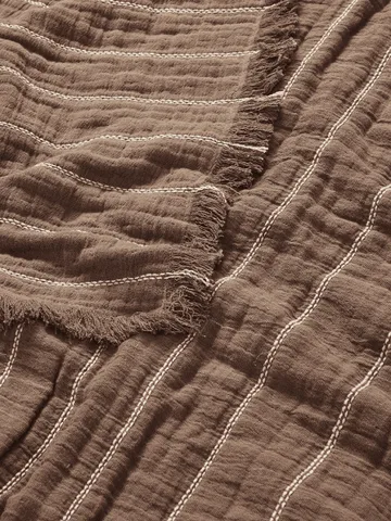 Aires bed spread 240x160 cm - Stone - Ferm Living