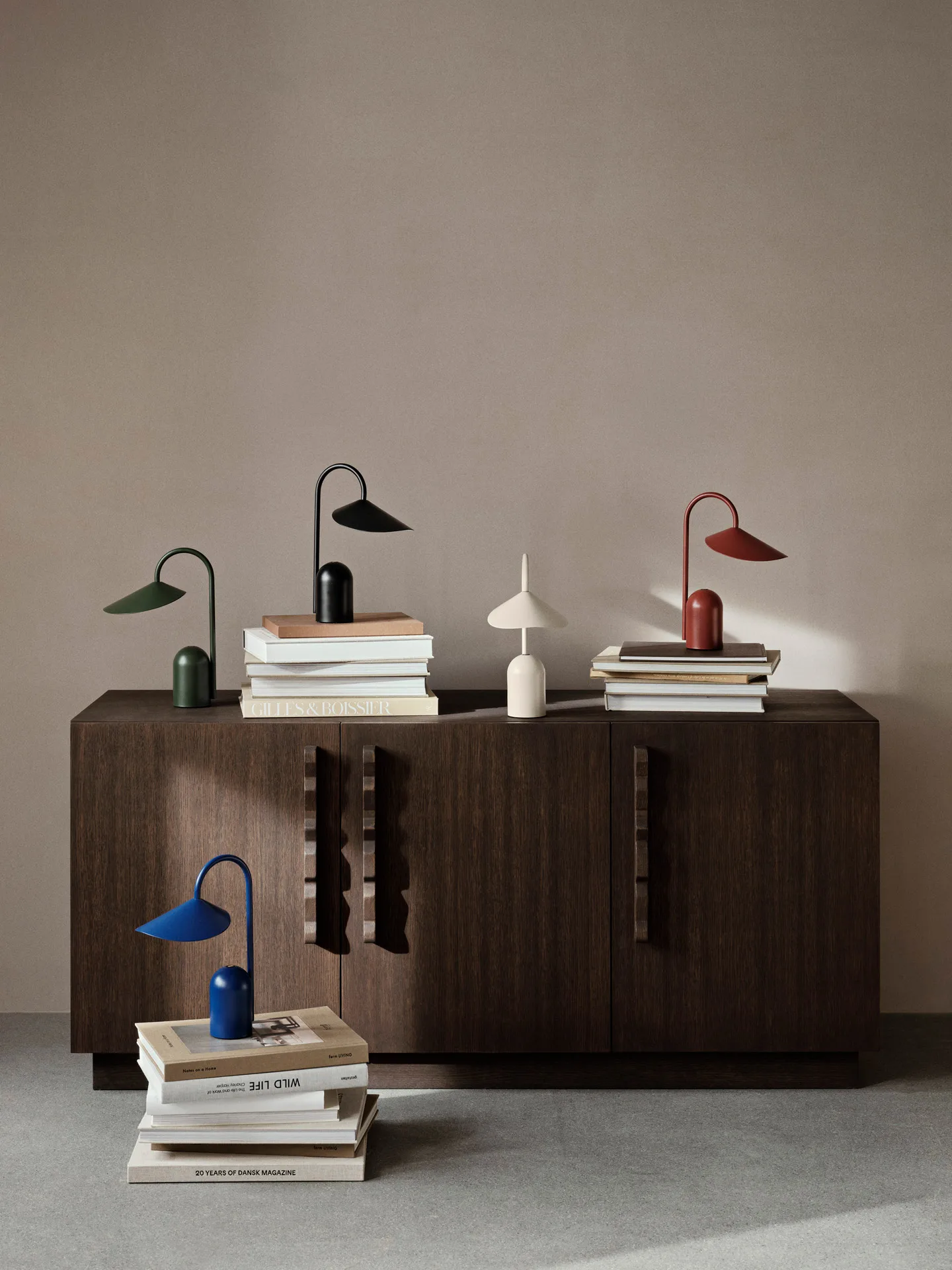 Arum portable lamp, Cashmere Ferm Living
