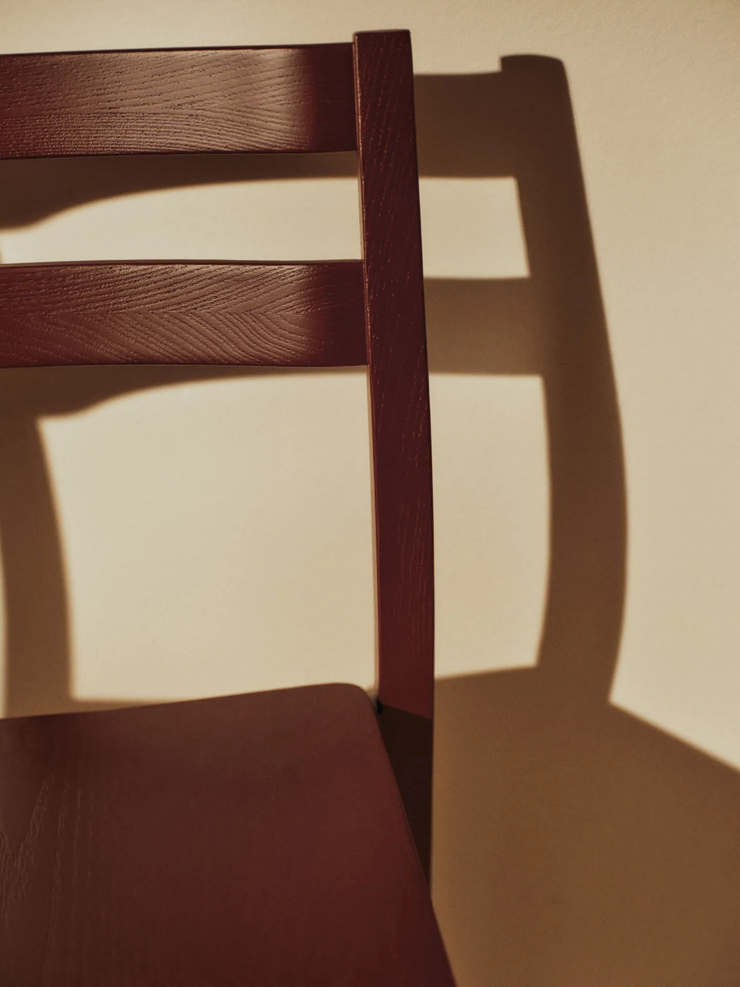 Boda chair, Red brown Ferm Living