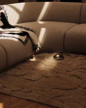 Cilla rug - Tan, 200x300 cm - Ferm Living
