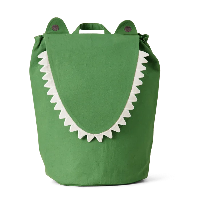 Crocodile storage basket 30x50 cm - Artichoke green - Ferm Living
